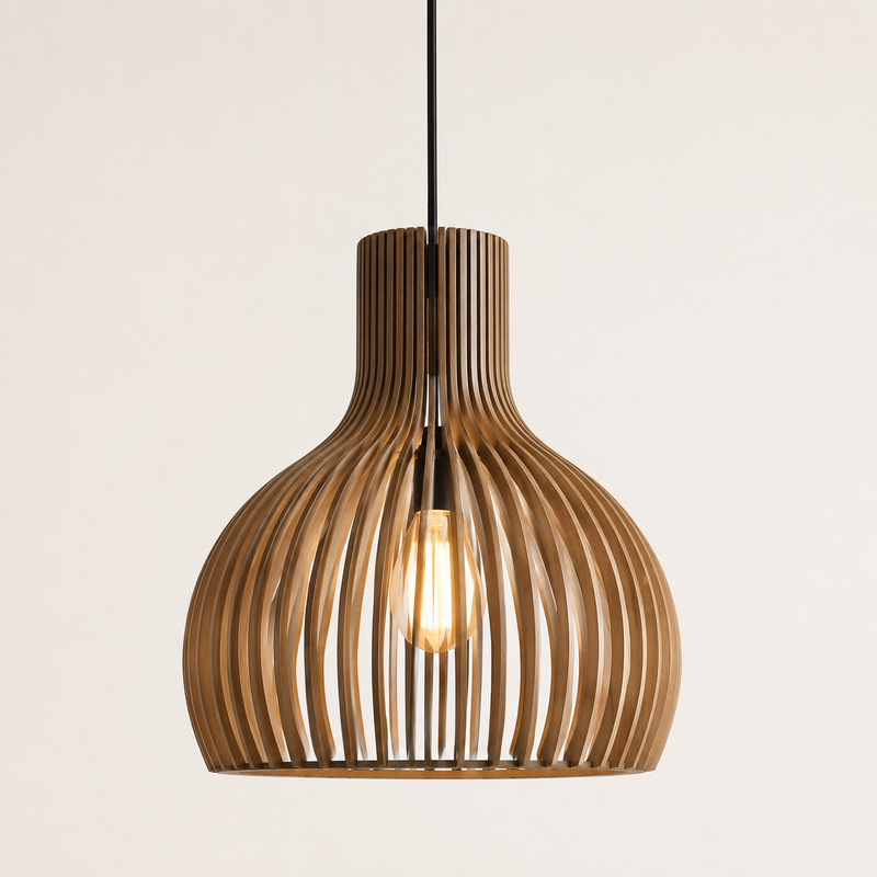 Wooden Pendant Lamp