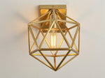 Gouden Geometrische Wandlamp